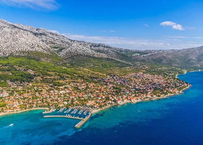 In With Sea View, Balcony, Air Conditioning, Wifi Orebić